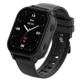   Wonlex KT19PRO MAX-F fekete, vízálló, wifi, gyerek okosóra GPS nyomkövetővel, magyar menüvel, fiúknak