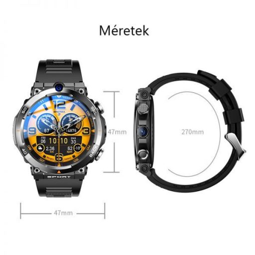 Wonlex MT105 Óra méretei