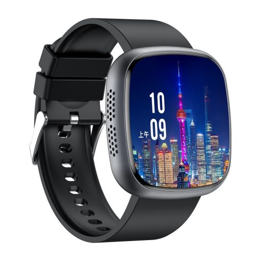 wonlex MF17-F bluetooth EKG és vércukormérő okosóra, fekete jobbról