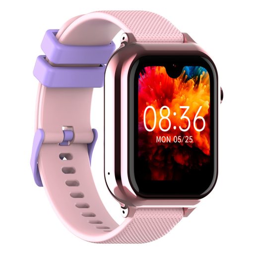 Wonlex KT38-P rózsaszín óra balról