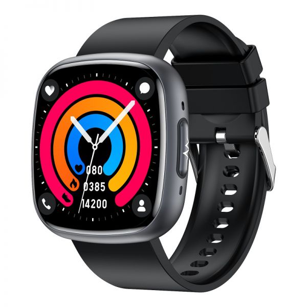 wonlex MF17-F női bluetooth EKG és vércukormérő okosóra, fekete