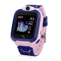 wonlex GW600S-P gyerek okosóra GPS nyomkövetővel, rózsaszín